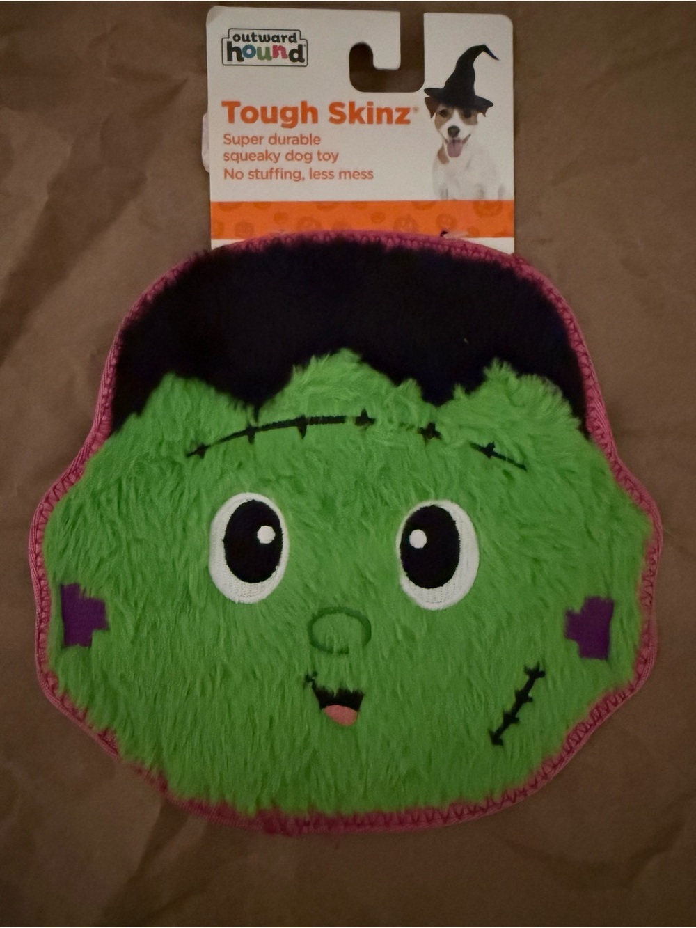 Frankenstein Dog Toy by Tough Skinz